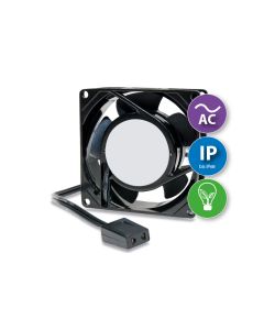 Axiallüfter Serie AC-Widerange, AC 120x120x38 mm, mit weiten Spannungsbereich