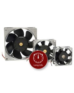 Axiallüfter Serie Langlebig, DC 80x80x38 mm