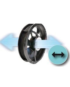 Axiální ventilátor reversibilní, DC 92x38 mm, se změnou směru otáček